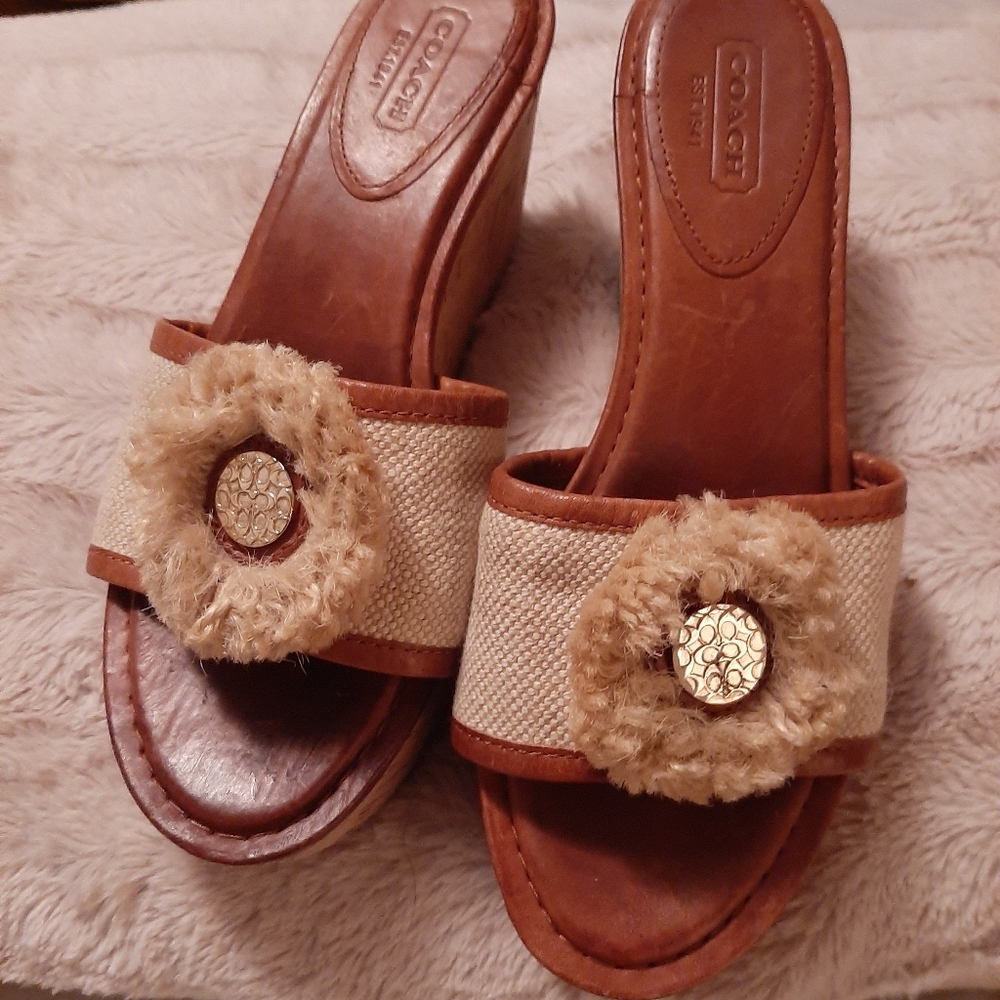 Coach wedges